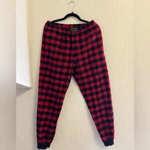 Vermont Flannel Plaid Joggers